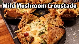 Foraging Mushrooms and Making Wild Mushroom Croustade [upl. by Oinotnanauj]