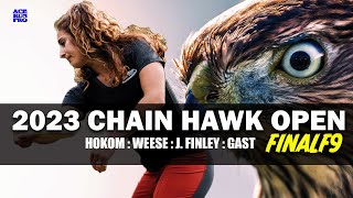 ARP  CHAIN HAWK OPEN  Final F9  Hokom  Weese  Finley  Gast  FPO LEAD CARD [upl. by Eirdua]