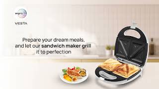 Wipro Vesta BS 301 Detachable sandwich Maker [upl. by Drawd21]