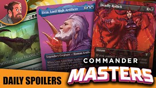 Commander Masters MTG Spoiler Tier List Commander 2020 Free Spells AT RARE Day 2 [upl. by Aleahpar]