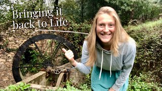 Restoring a Water Wheel Hydro Power [upl. by Haseena744]