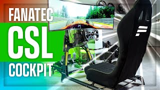 NEW Fanatec CSL Cockpit Review  Bang or Bust [upl. by Aihsemat]