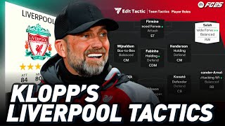 MASTERING KLOPPS LIVERPOOL GEGENPRESSING TACTICS IN FC 25 [upl. by Moises]