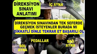 Direksiyon Sınavı Anlatımı Sınavdan Tek Seferde Geçmek İçin Nasıl Davranmalıyız [upl. by Eniarda904]