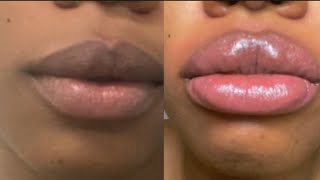 Lip Blushing For Melanin Lips COLOR SESSION 3 of 3 [upl. by Nylodnarb168]