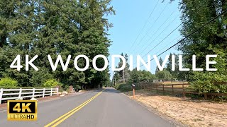 4K Drive in Woodinville  Washington USA [upl. by Rehsu201]