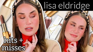 FULL FACE OF LISA ELDRIDGE MAKEUP  hits amp misses [upl. by Yornoc]