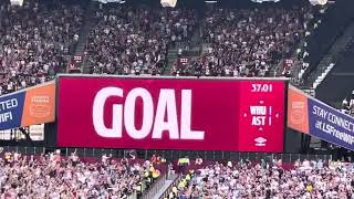 WEST HAM 11 ASTON VILLA  PAQUETA PENALTY  FIRST WEST HAM GOAL OF 202425 SEASON [upl. by Arahk]