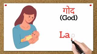 100 Body Parts Name Hindi and English with Pictures  शरीर के अंग  Body Parts Name for toddler [upl. by Aleafar945]