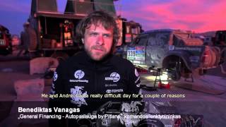 Dakar 2015  Benediktas Vanagas  Day 9 [upl. by Einnoc]