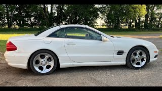 2005 Mercedes SL500 Suspension and Pump Conversion [upl. by Ysnil]