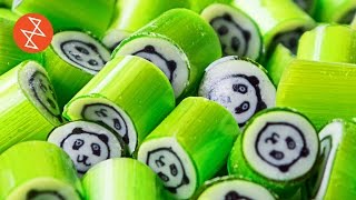 How to Make Handmade Candy With Panda Design  Où se trouve CandyLabs [upl. by Lachman]