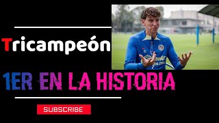 Igor Lichnovsky primer tricampeón de la LIGA MX Club América ligamx [upl. by Nomla]