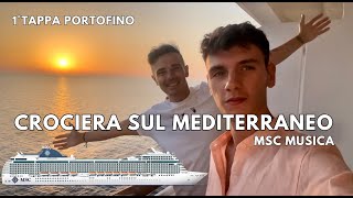 PRIMA VOLTA IN CROCIERA 🛳️  MSC MUSICA  Vlog 29300724 [upl. by Hara]