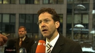 Netherlands Dijsselbloem elected new Eurogroup head [upl. by Ayikal]