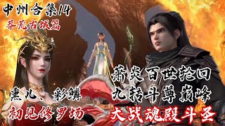 斗破苍穹【中州篇合集14】萧炎百世轮回，突破至九转斗尊巅峰！五色火莲大战魂殿斗圣！熏儿、彩鳞初见，萧炎身陷修罗场！菩提三宝到手，萧炎实力大涨！  斗破苍穹 萧炎 国漫 [upl. by Saire898]