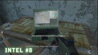 Modern Warfare 2  Act I Takedown Intel locations [upl. by Menendez]