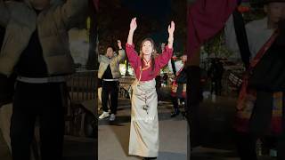 Check out Choekyi la dancing gracefully to Tibetan Gorshey during Lhakar 111324 gorshey lhakar [upl. by Hamimej]