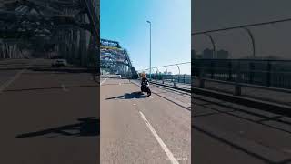 The perfect Sunday morning 🫶🧘‍♂️ motorbike girlbikeriding viral entertainment foryou [upl. by Adnima]