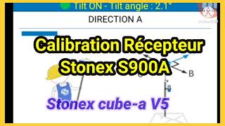 Calibration Récepteur Stonex S900A [upl. by Nuyh]