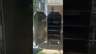 Diy smoker build  Vertical offset smoker welding metalworking diy build bbq barbecue [upl. by Ardnoet827]