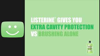 LISTERINE® Green Tea for Extra Cavity Protection [upl. by Asyla]