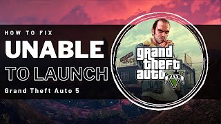 GTA V  How To Fix quotUnable To Launch Game Please Verify Game Dataquot Error  Epic Games Launcher [upl. by Kwei]