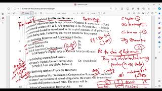 Retirement  class 4 treatment of accumulated profit and losses [upl. by Enomaj]