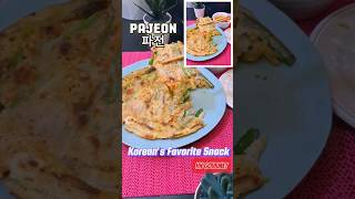 Korean Green Onion Pancakes Recipe  Pajeon Scallion Pancakes  Popular Korean Snack shorts easy [upl. by Alocin874]