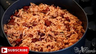 Rice And Peas Sunday Special Jamaican Chef  Recipes By Chef Ricardo [upl. by Eiramoj]