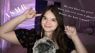 ASMR Asking YOU 25 Personal Questions Personal Attention [upl. by Stephannie]