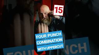 Brutal 4Punch Combo Ends with a Vicious Uppercut KO 💥🥊 boxingworkout boxingcoach boxing [upl. by Negem]