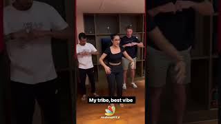 Yuzi Chahal amp Jos Buttlers Crazy Dance with Dhanashree  Shorts [upl. by Dijam537]