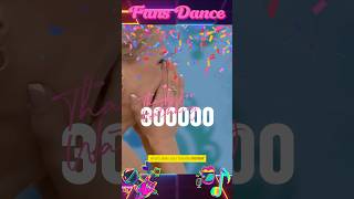 😍😊❤️We have reached 300000 subscribers Thank you fansdance dancemashup [upl. by Aidnahs]