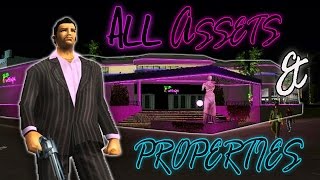 GTA Vice City  Buying All Assets And Properties PC [upl. by Ahsilrae484]