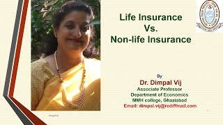 Video 9 Life Vs Nonlife Insurance [upl. by Jeddy]