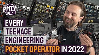 Every Teenage Engineering Pocket Operator In 2022  Full Range Overview amp Comparison [upl. by Kcirredal]