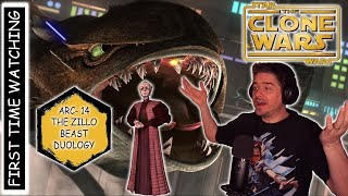 Star Wars  The Clone Wars Arc 14 The Zillo Beast Duology REACTION [upl. by Esinal]