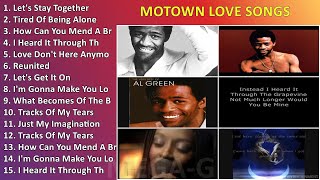 Motown love songs  Top Songs [upl. by Elleinad445]