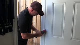 How To Adjust A Door Hinge [upl. by Femi]