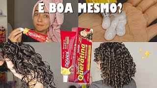 TESTEI A RECARGA DE QUERATINA NOVEX NO MEU CABELO CACHEADO Salva o cabelo mesmo Oeslanhiny Nunes [upl. by Adnarim]