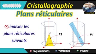 Indices de Miller pour le système hexagonal deux exemples [upl. by Micro]