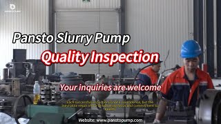 Slurry Pump Quality Inspection amp Supplier at Best PriceampTrusted Slurry Pump Manufacturer [upl. by Schmitt]