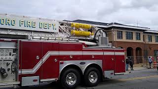 Tarboro parade part 1tarboro ncs parade firetruck [upl. by Dall249]