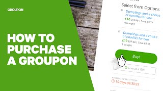 How to Purchase a Groupon Goods Deal [upl. by Clava]