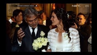 Andrea Bocelli menikahi managernya Veronica [upl. by Atwahs]