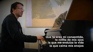 Fruta fresca  Carlos Vives  Piano cover con letra [upl. by Assenyl984]