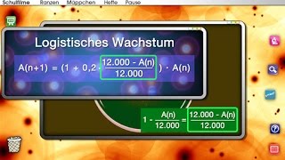 Wachstum  logistisches Wachstum  Trailer Schulfilm Mathematik [upl. by Hahnert17]