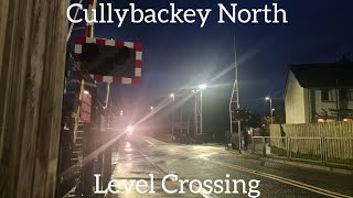 Cullybackey North Level Crossing Ballymena Monday December 04122023 [upl. by Havens]