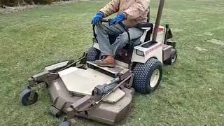 Grasshopper Model 725D Diesel Front Mount Riding Mower [upl. by Doroteya593]